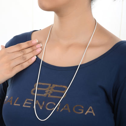 Elegant Silver Plated Chain