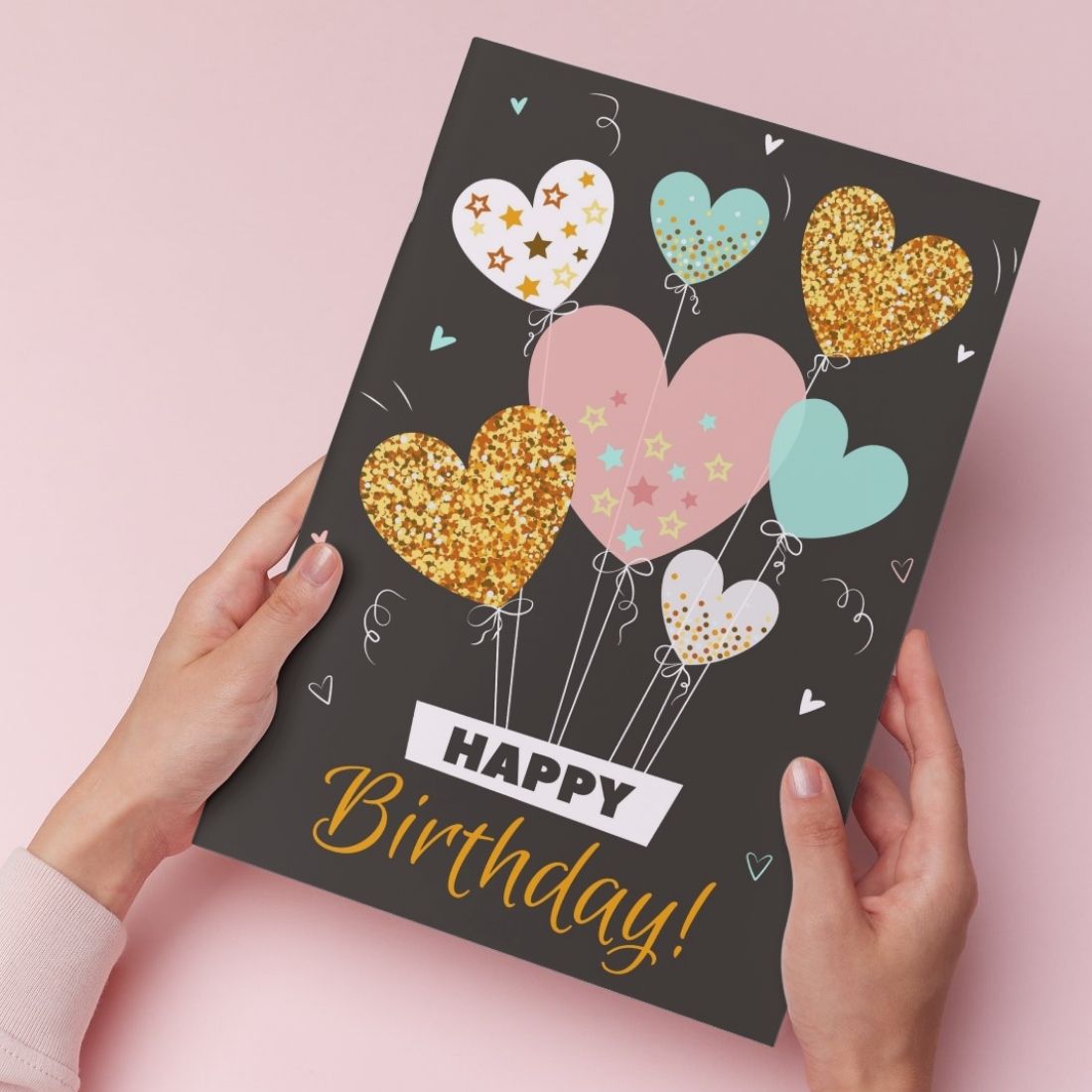 Birthday Greeting Card with Envelope - Gift for Loved Ones, Colleague, Friend