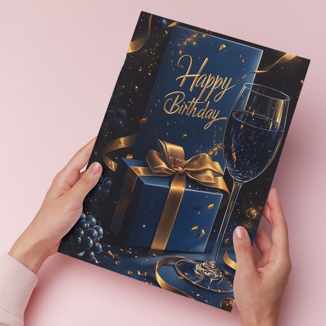 Birthday Greeting Card with Envelope - Gift for Loved Ones, Colleague, Friend