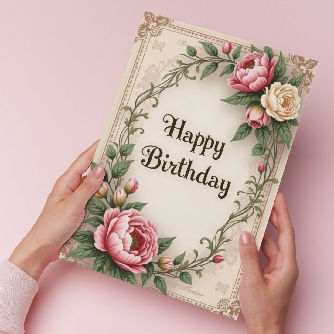 Birthday Greeting Card with Envelope - Gift for Loved Ones, Colleague, Friend