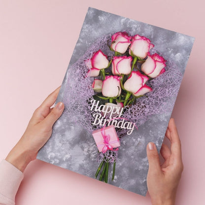 Birthday Greeting Card with Envelope - Gift for Loved Ones, Colleague, Friend