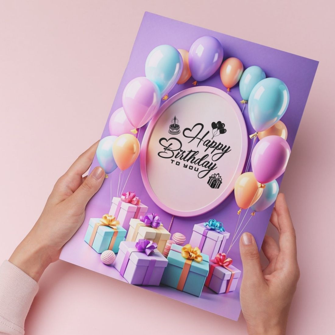 Birthday Greeting Card with Envelope - Gift for Loved Ones, Colleague, Friend