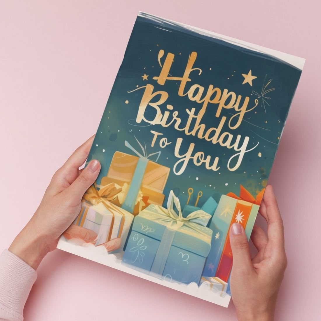 Birthday Greeting Card with Envelope - Gift for Loved Ones, Colleague, Friend