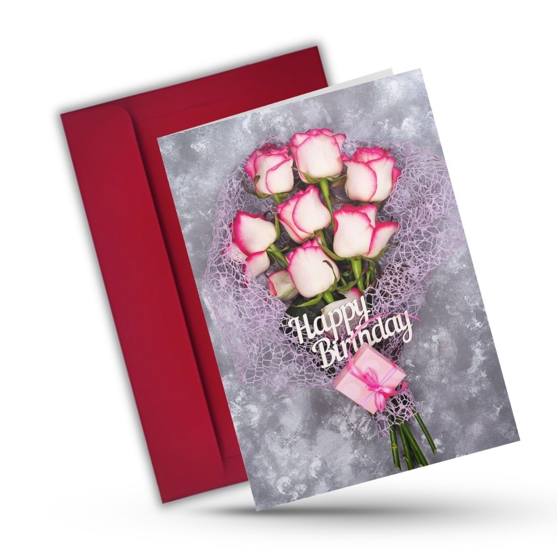 Birthday Greeting Card with Envelope - Gift for Loved Ones, Colleague, Friend