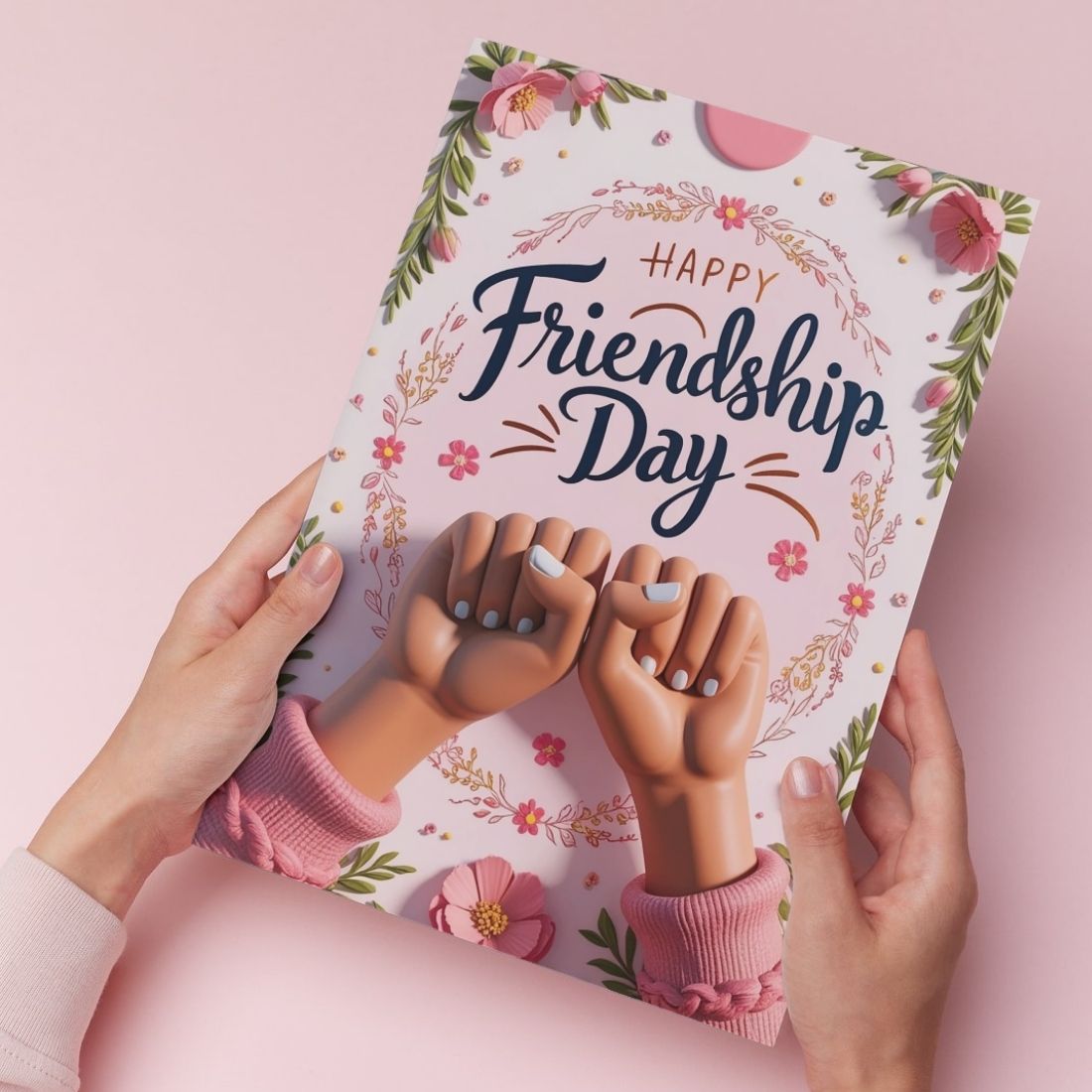 Friendship Day Greeting Card with Envelope - Gift for Bestie Best Friend BFF