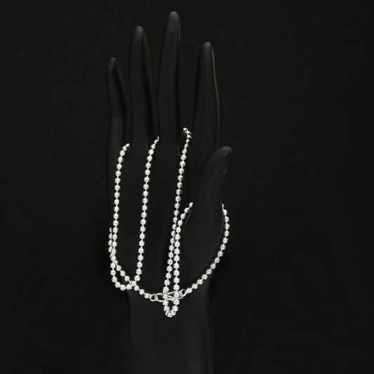 Elegant Silver Plated Chain