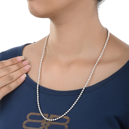 Elegant Silver Plated Chain