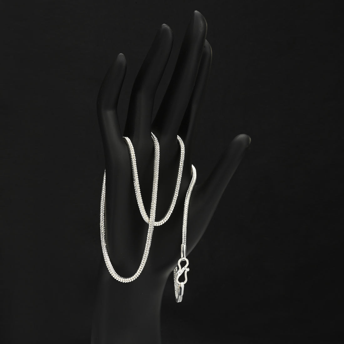 Elegant Silver Plated Chain