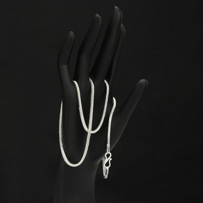 Elegant Silver Plated Chain
