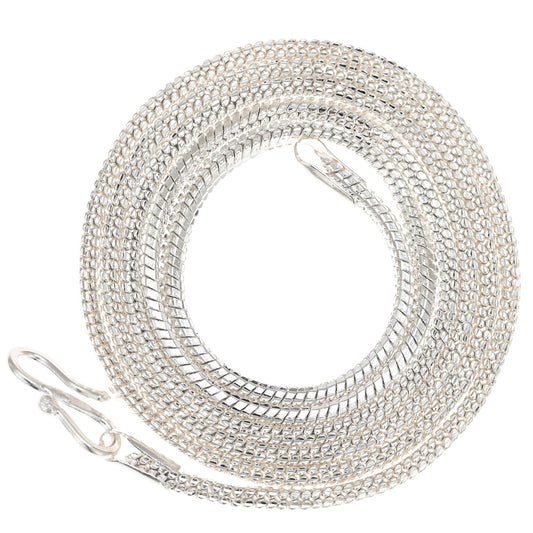 Elegant Silver Plated Chain