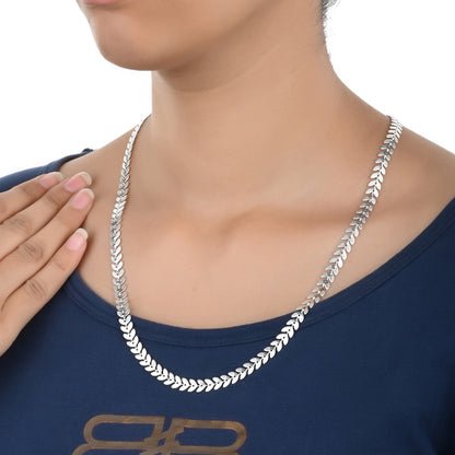 Elegant Silver Plated Chain