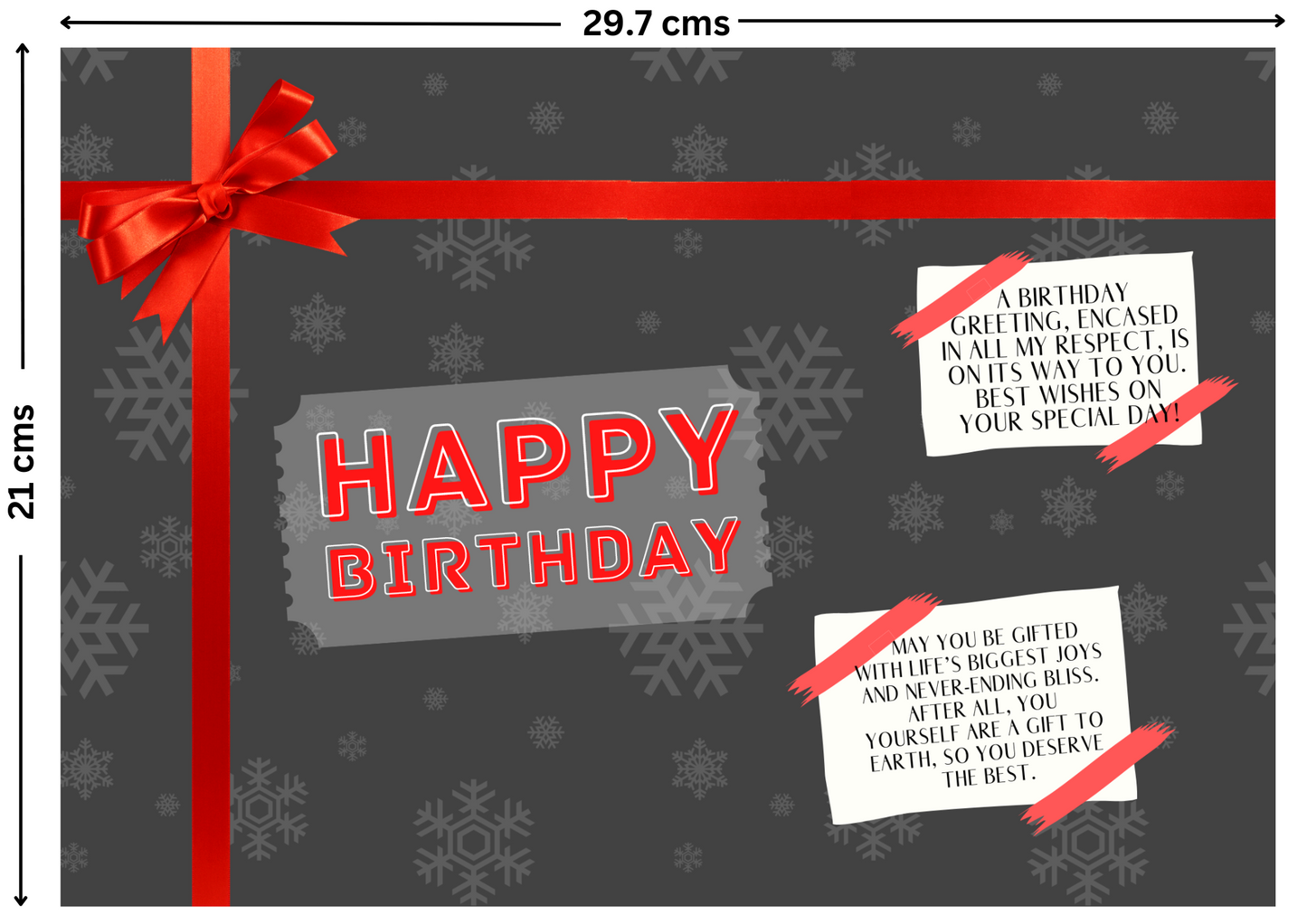 Happy Birthday Greeting Card For Family, Friends