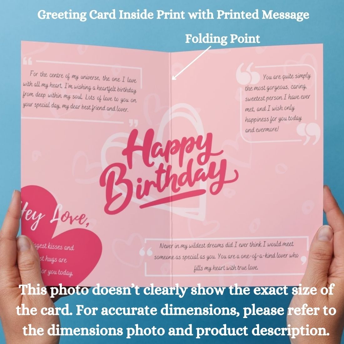 Love Birthday Greeting Card