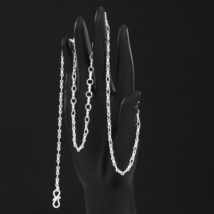 Elegant Silver Plated Chain