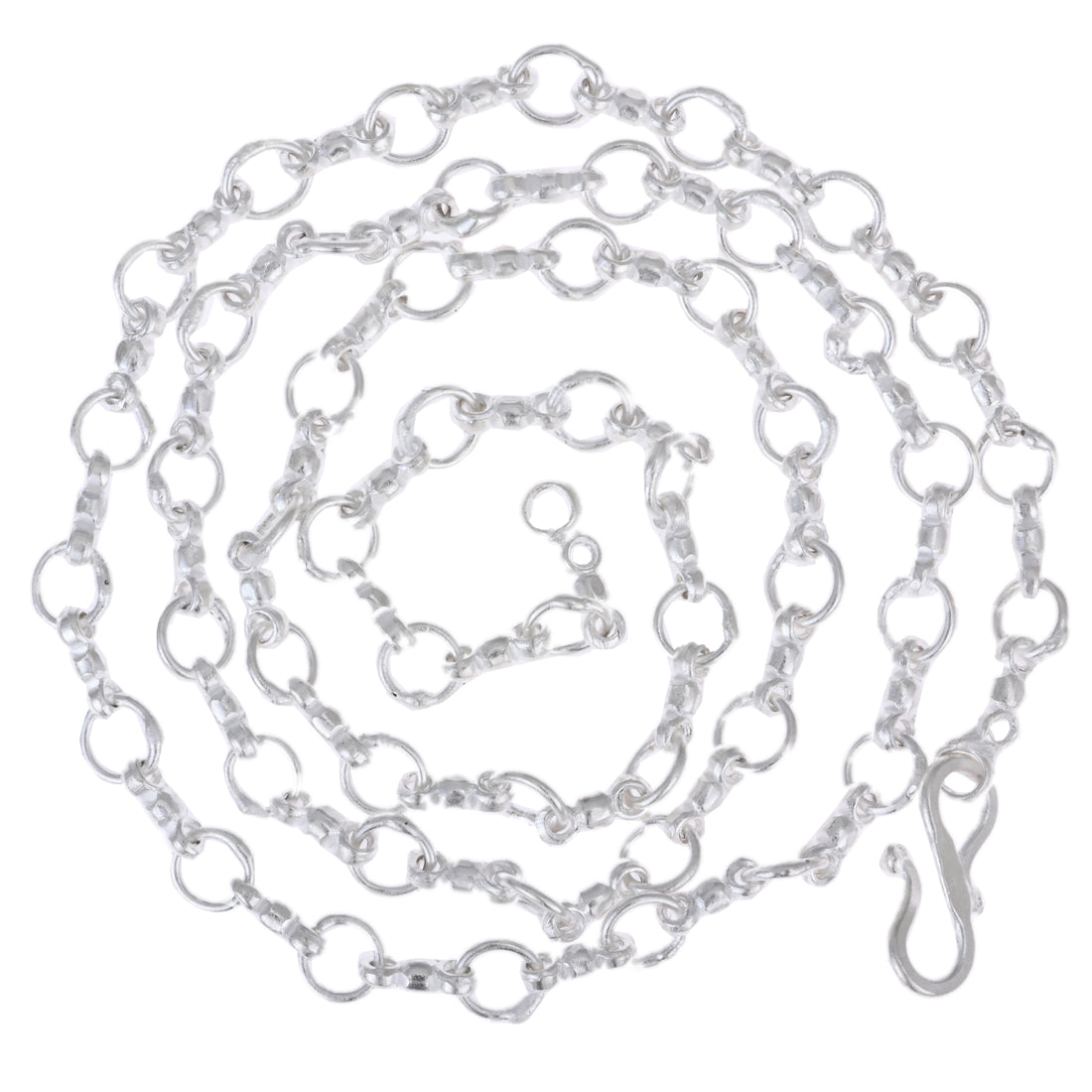 Elegant Silver Plated Chain