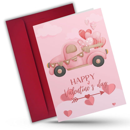 Valentine's Day Greeting Card with Envelope