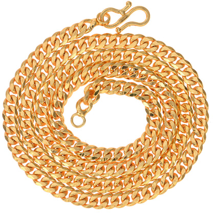 Silver Plated Anklets & 22 inch Gold Plated Chain