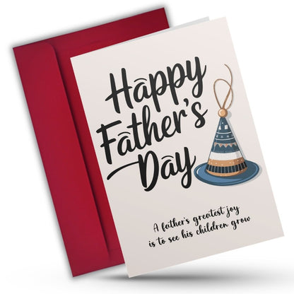 Father's Day Card for Dad — Printed Greeting Card with Envelope