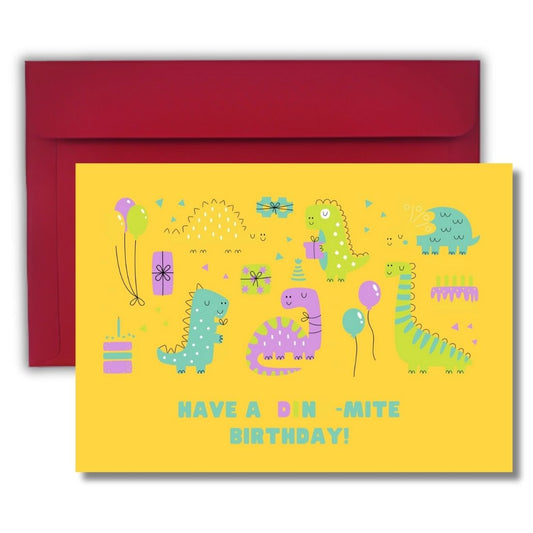 Kids Birthday Greeting Card For Son, Daughter, Family & Friends Children