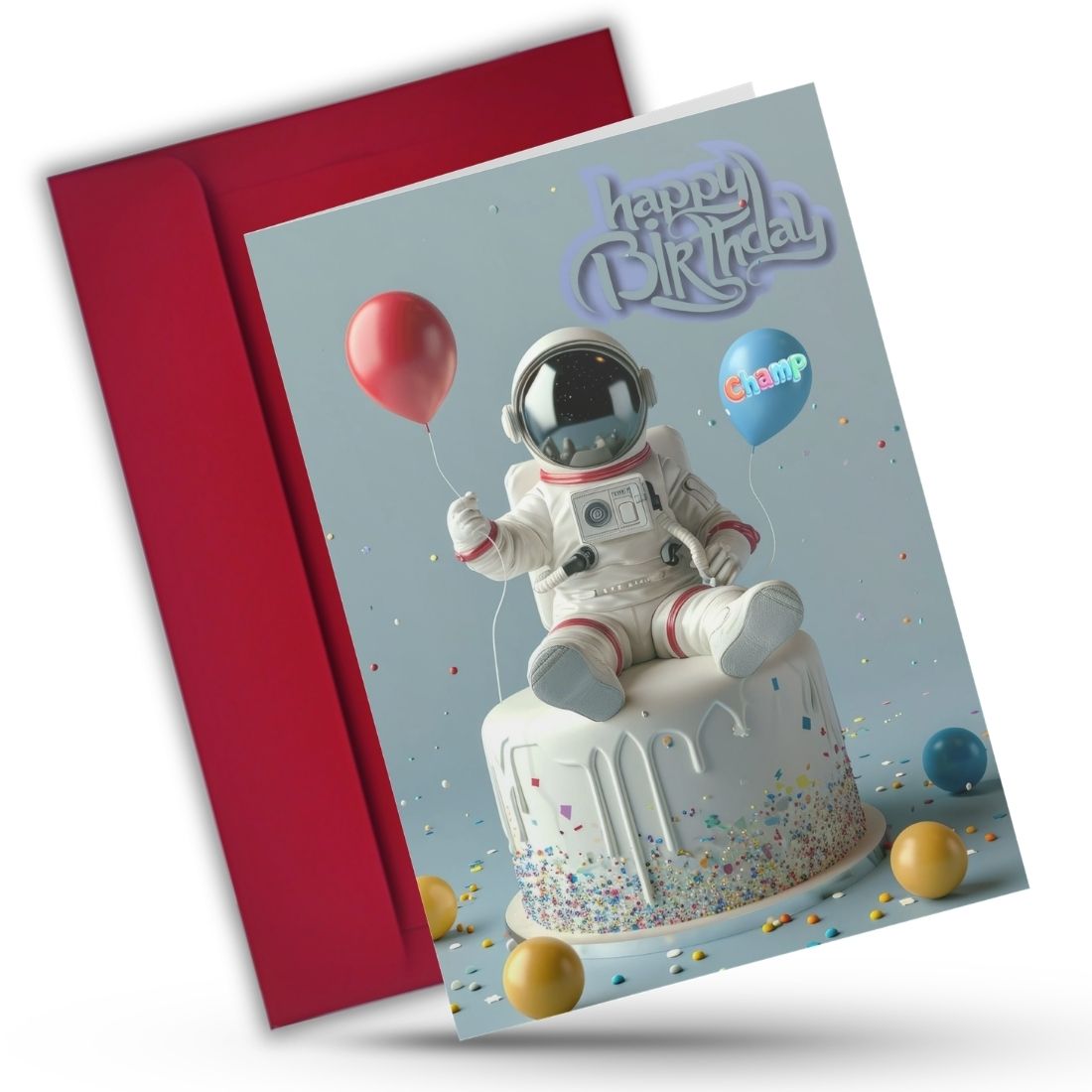 Son Birthday Greeting Card with Envelope