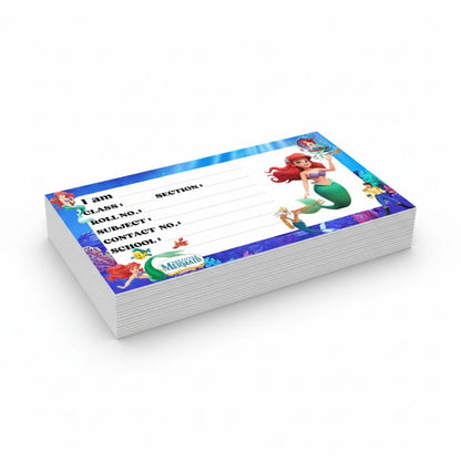 Kids Name Slips Cartoon Printed - Pack of 36 - Self Fill in
