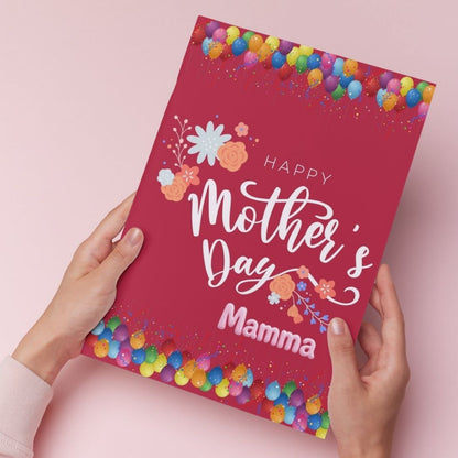 Mother's Day Greeting Card with Envelope - Gift for Mom