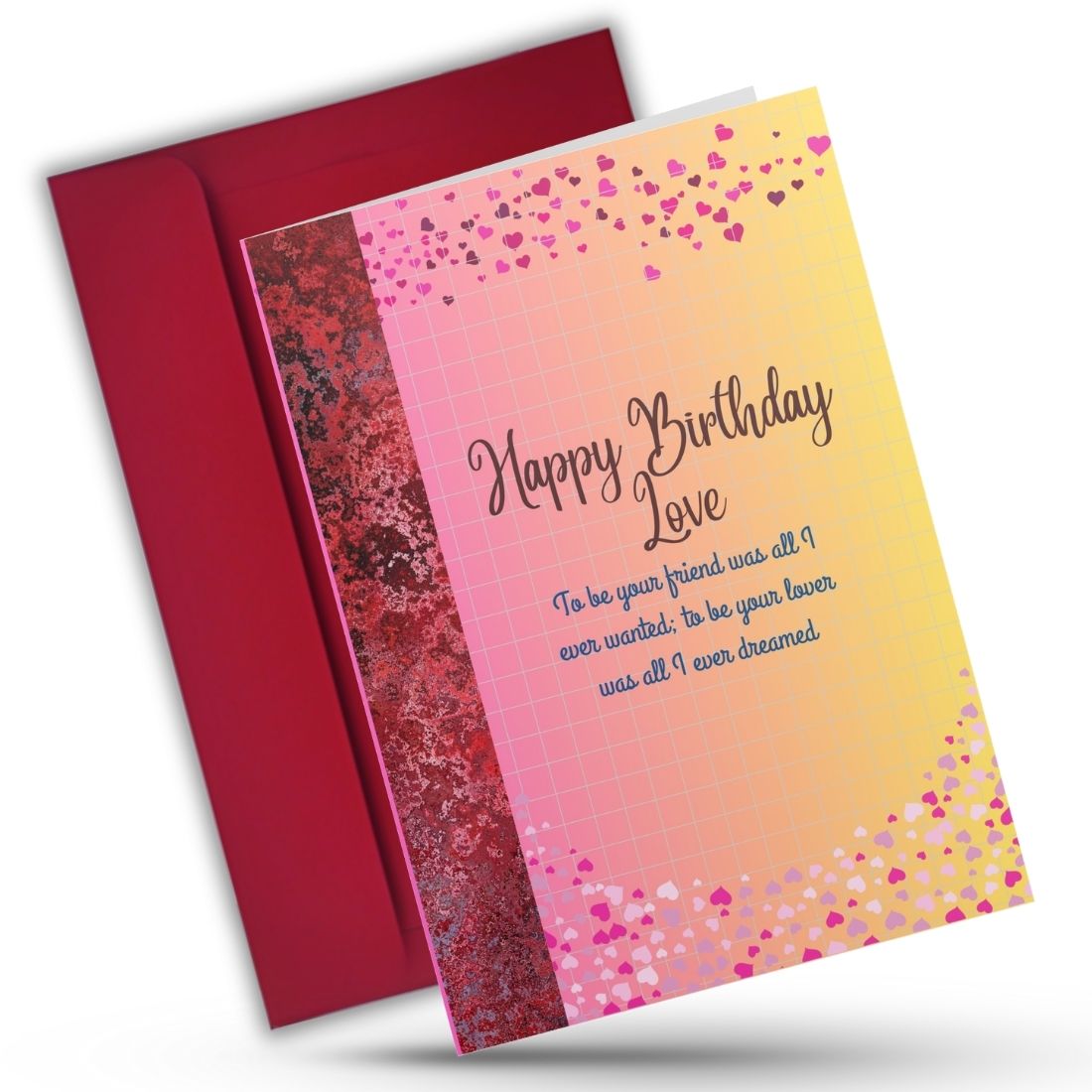 Love Birthday Greeting Card