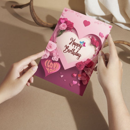 Love Birthday Greeting Card