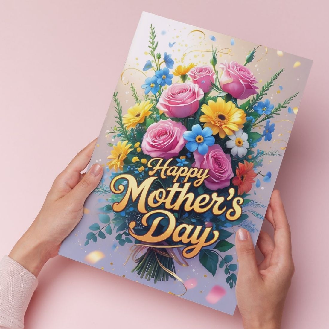 Mother's Day Greeting Card with Envelope - Gift for Mom