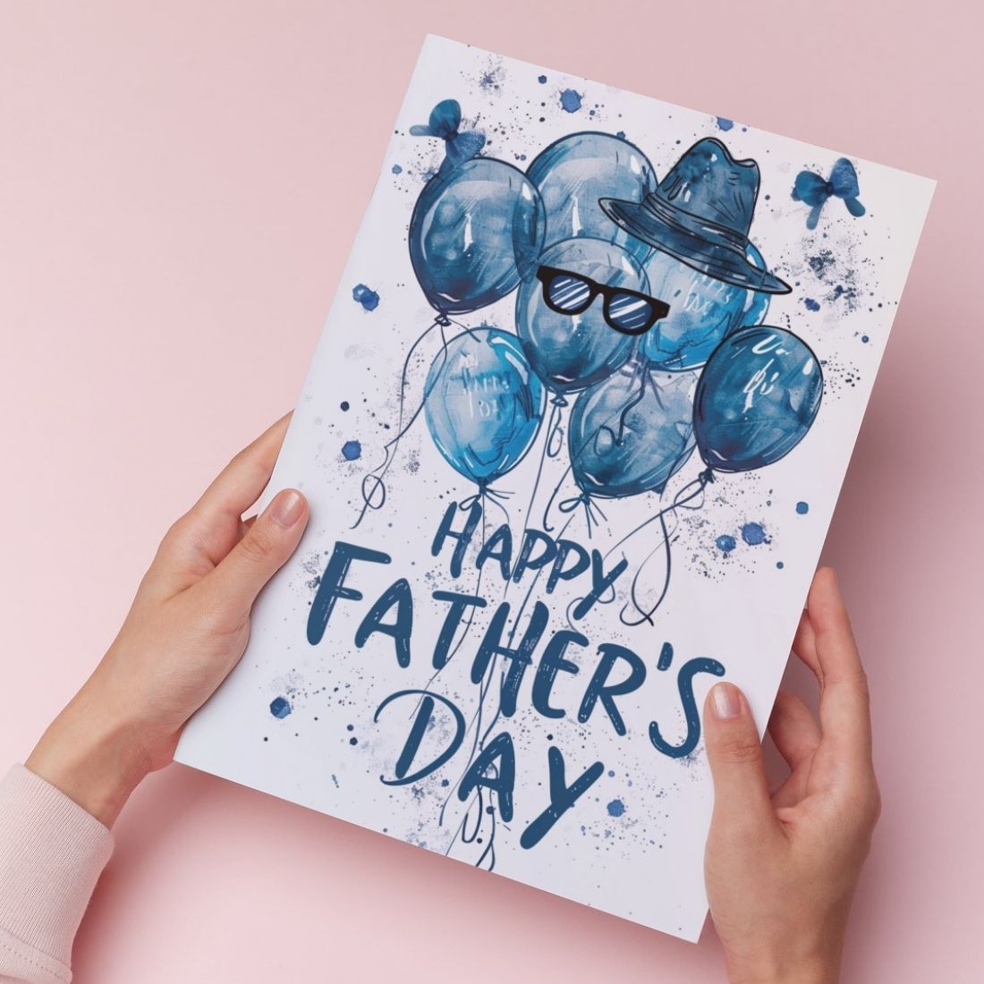 Father's Day Card for Dad — Printed Greeting Card with Envelope