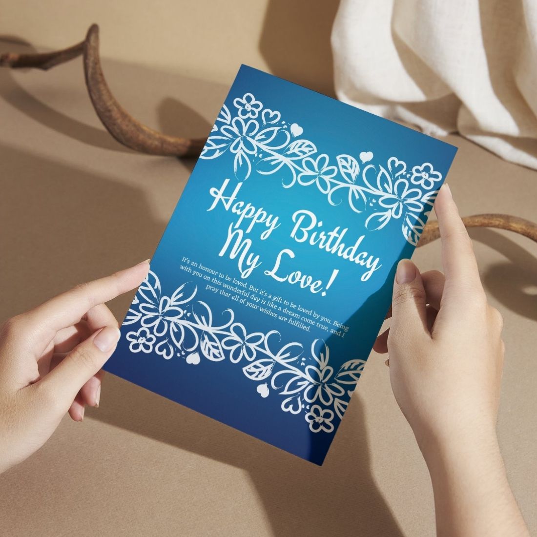 Love Birthday Greeting Card
