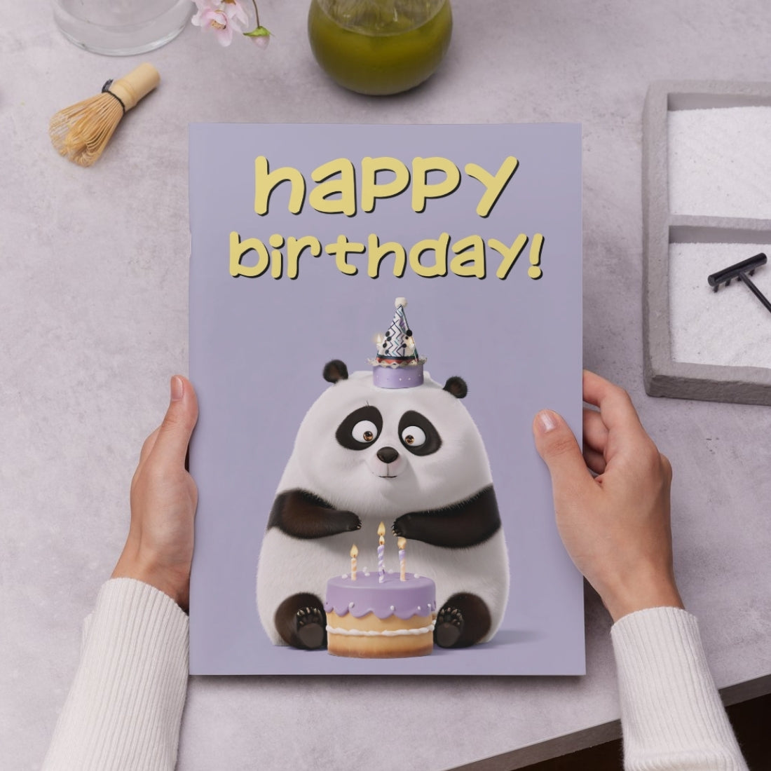 Happy Birthday Greeting Card For Family, Friends