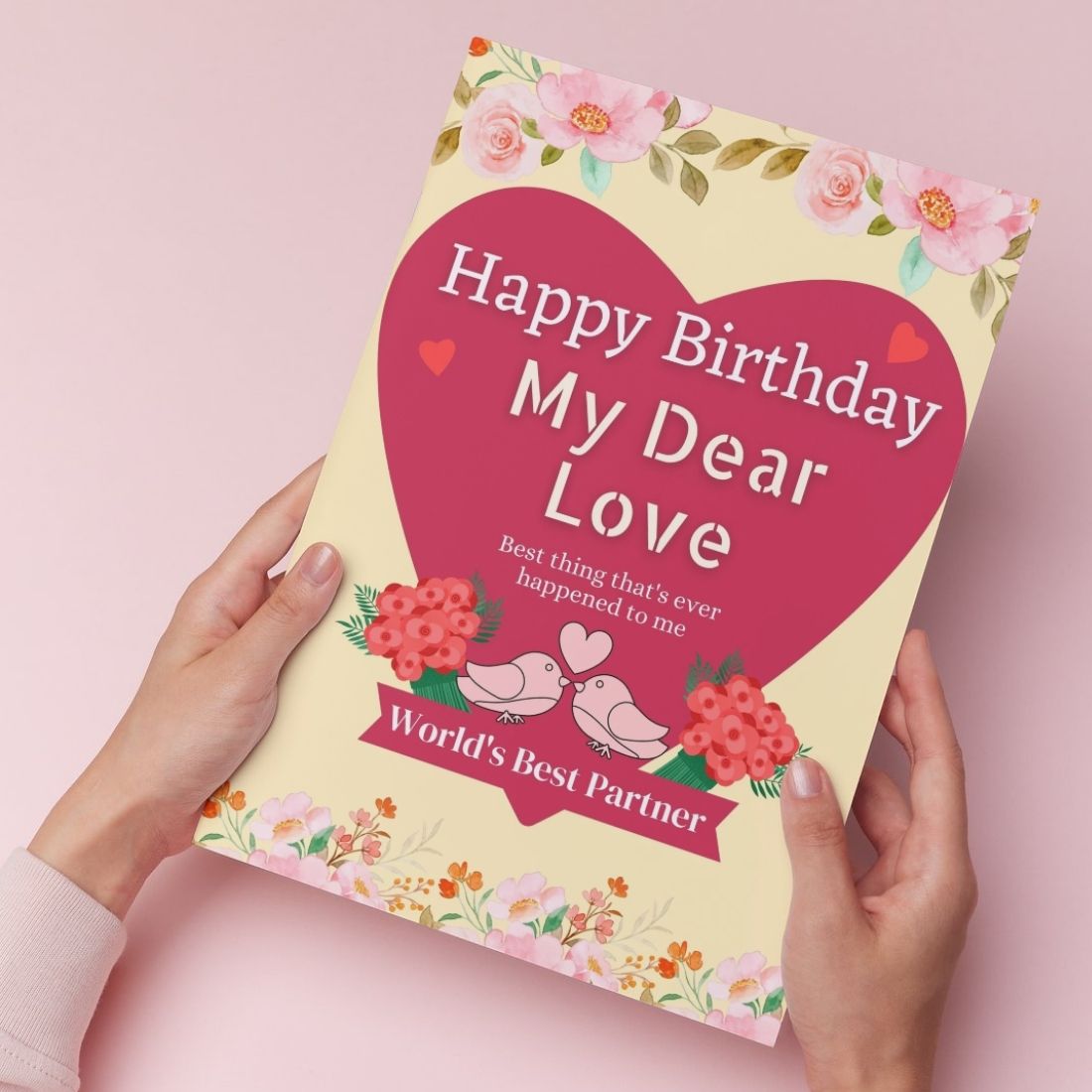Love Birthday Greeting Card
