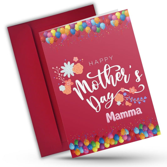 Mother's Day Greeting Card with Envelope - Gift for Mom