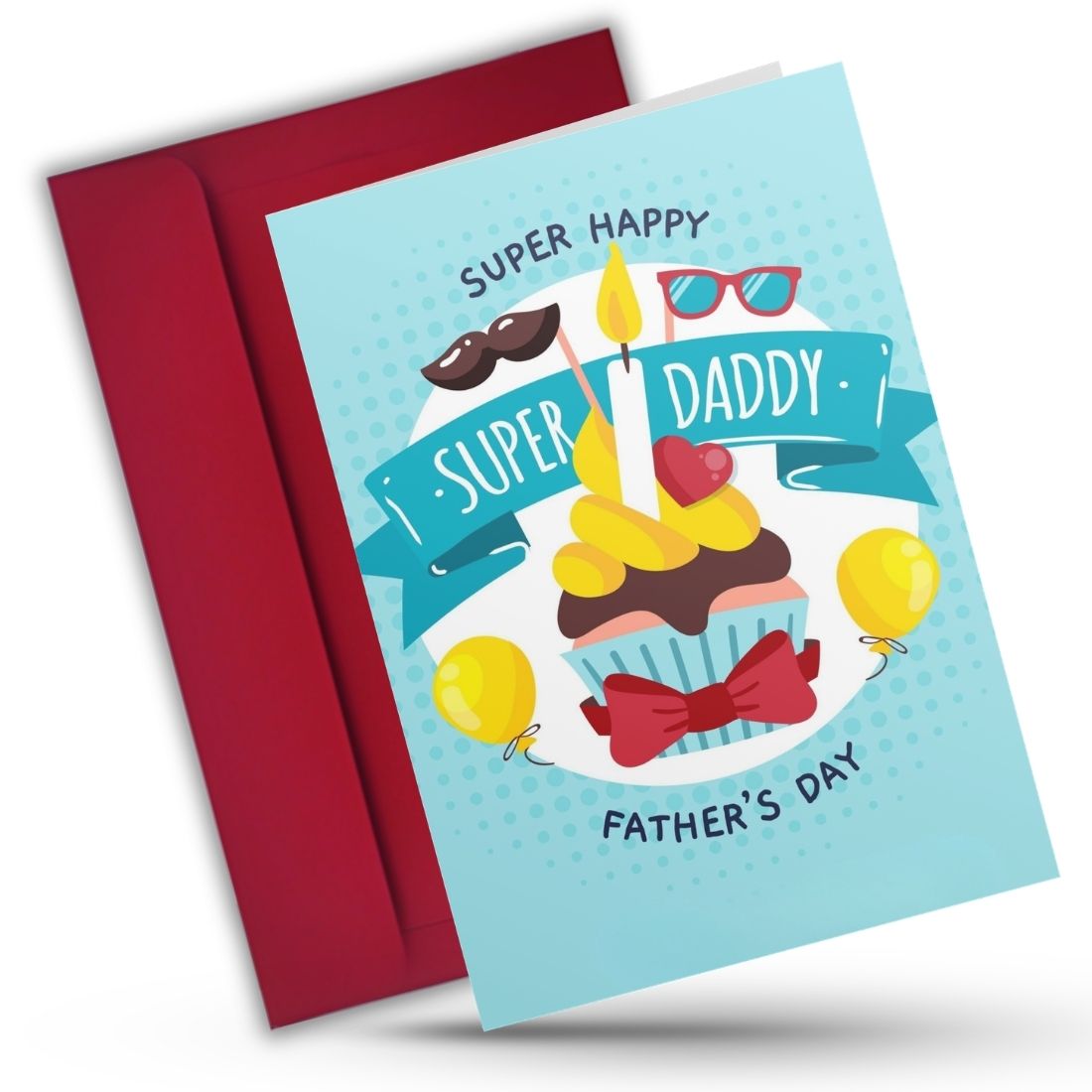Father's Day Card for Dad — Printed Greeting Card with Envelope