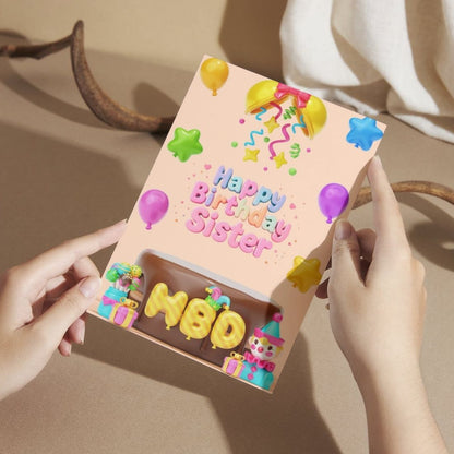 Sister Birthday Greeting Card with Envelope