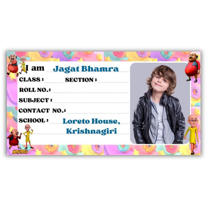 Kids Photo Name Slips Pack of 36