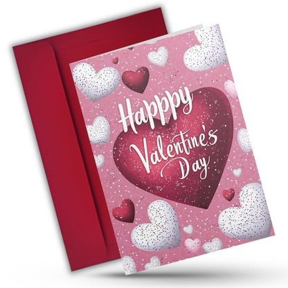 Valentine's Day Greeting Card with Envelope