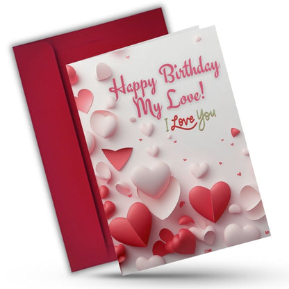 Love Birthday Greeting Card