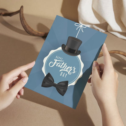 Father's Day Card for Dad — Printed Greeting Card with Envelope
