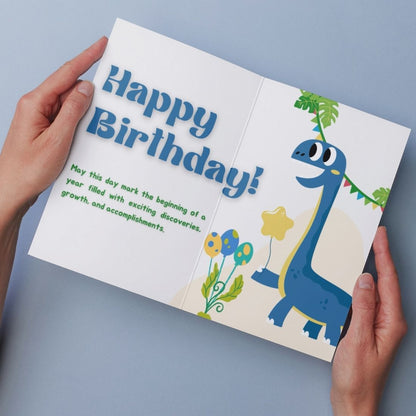 Kids Birthday Greeting Card For Son, Daughter, Family & Friends Children