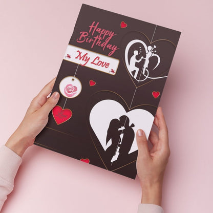Love Birthday Greeting Card