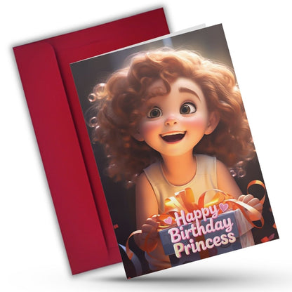 Daughter Birthday Greeting Card with Envelope