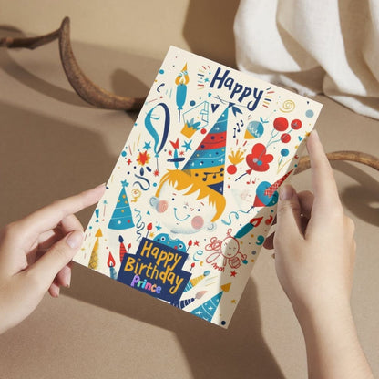 Son Birthday Greeting Card with Envelope