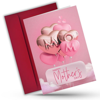 Mother's Day Greeting Card with Envelope - Gift for Mom