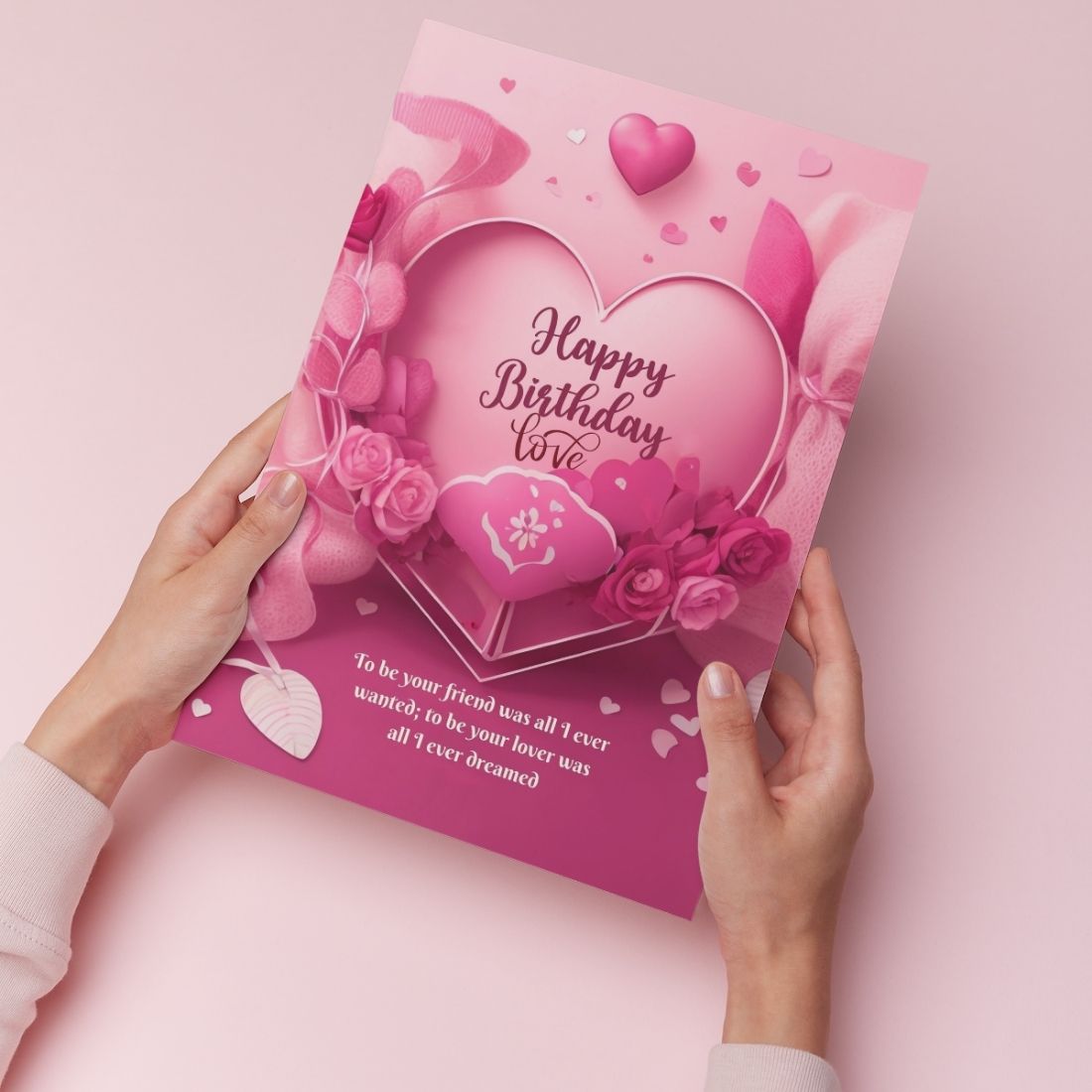 Love Birthday Greeting Card