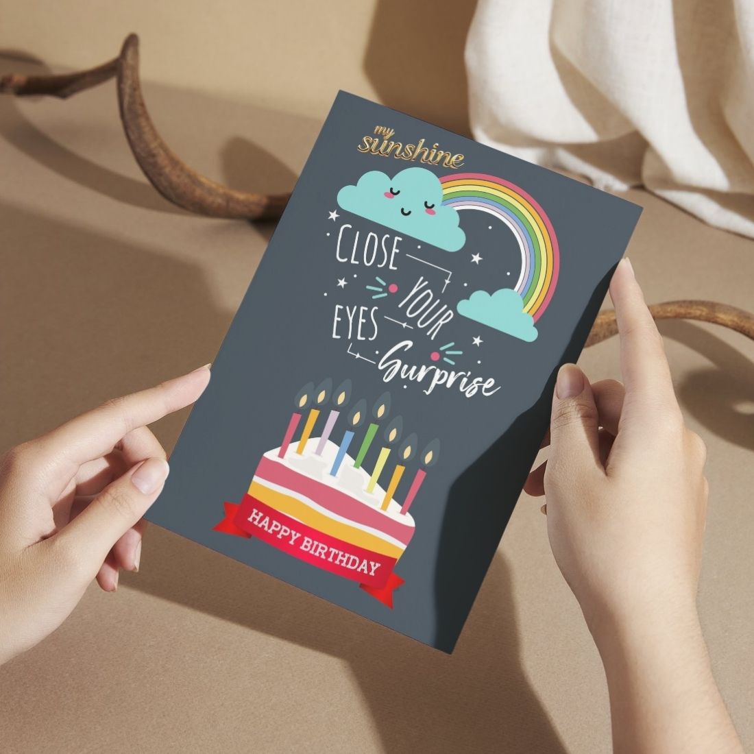 Son Birthday Greeting Card with Envelope