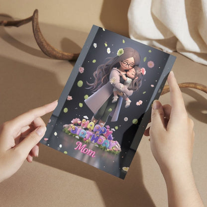 Mother Birthday Greeting Card with Envelope