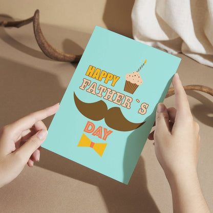 Father's Day Card for Dad — Printed Greeting Card with Envelope