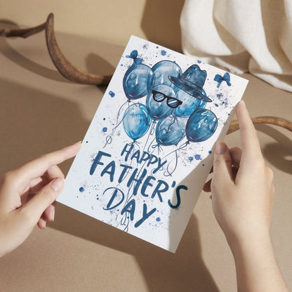 Father's Day Card for Dad — Printed Greeting Card with Envelope